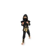 Ninja costume, for a child, black, size 96-116