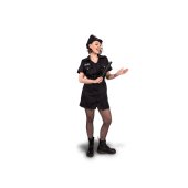Police Woman Costume, navy, size M