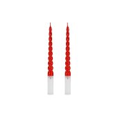 Taper candles Santa, 25 cm, mix (1 pkt / 2 pc.)