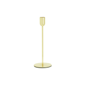 Candle holder, gold, 22cm