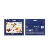 Temporary tattoos Airplanes, mix (1 pkt / 11 pc.)