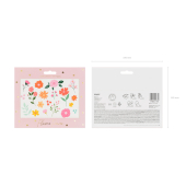 Temporary tattoos Flowers, mix (1 pkt / 19 pc.)