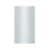 Tulle Plain, grey, 0.5 x 9m