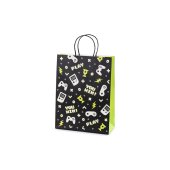 Gift bag Gamepads, 10x24x32 cm, mix