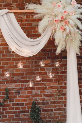 Fabric for backround, white, 1.4x10m