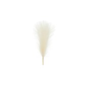 Pampas grass artificial, light cream, 10x45cm