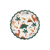 Paper plates Dinosaurs, 18x18 cm, mix (1 pkt / 6 pc.)