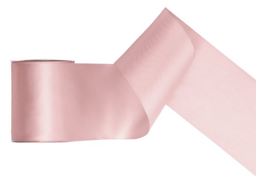 Satin Ribbon, light dusty rose, 100mm/25m