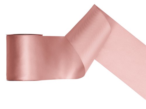 Satin Ribbon, dusty rose, 100mm/25m