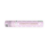 Confetti cannon with butterflies, white, 28cm