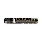 Confetti cannon, gold, 28cm