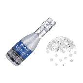 Champagne Confetti Cannon, Silver, 20.5cm