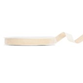 Velour ribbon, beige, 15mm/10m