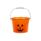 Pumpkin bucket, 20.5x15cm, mix