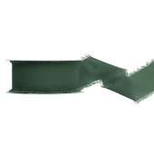 Chiffon ribbon, bottle green, 40mm/10m