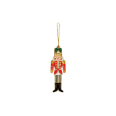 Metal hanging decoration Nutcracker, mix, 3x10cm