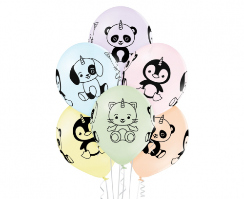 D11 baloni Unicorn Animals / 6 gab.