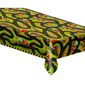 Plastic Table cover Building, size 137 x 213 cm