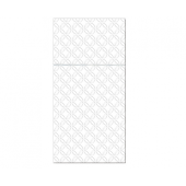 Paper napkins PAW, Pocket Inspiration Modern Design (white), 40 x 40 cm / 16 pcs.
