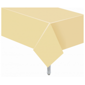 Table cover, beige, 132 x 183 cm