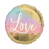 Standard Sunset Love Foil Balloon S40 Packaged