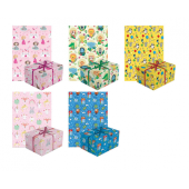 PAW wrapping paper Neutral 7, assorted, 70 x 200 cm