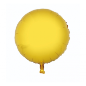 Folijas balons &quot;Round&quot;, zelts, 18&quot;