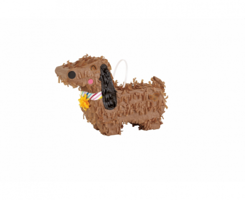 Dog mini pinata, size 20 x 14 cm