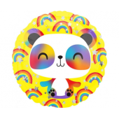 Standard Happy Panda Foil Balloon S40 packaged