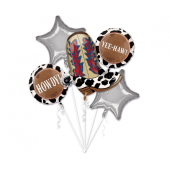 Balloon bouquet Yeehaw, 5 pcs
