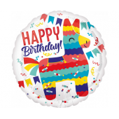 Standard Pinata Party Foil Balloon S40 packaged