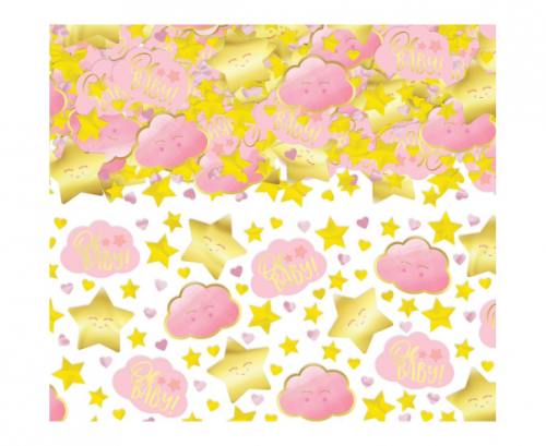 Confetti Oh Baby Girl papīrs / folija 70 g