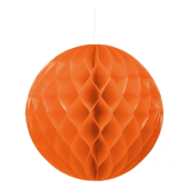 Decorative ball, orange, Wed. 30 cm