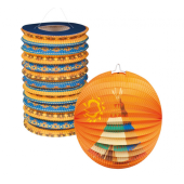 Paper lantern Indians 2 pcs