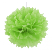 Decorative pistachio pompon, diameter 40 cm