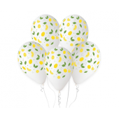 Premium Hēlija baloni Lemon, 13&quot; / 5 gab