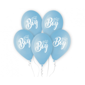 Premium Hēlija baloni It&#39;s a Boy, 13&quot; / 5 gab
