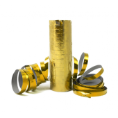 Holographic Streamer, gold / 24 pieces