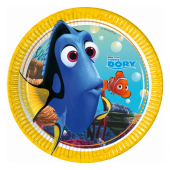 Papīra šķīvji &quot;Finding Dory&quot; 20 cm, 8 gab