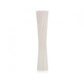 Videi draudzīgi elastīgi salmiņi, perlamutra, 5 x 210 mm / 20 gab.