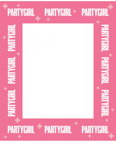 Photo frame Party Girl, 64 x 77 cm