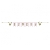 1st Birthday paper garland