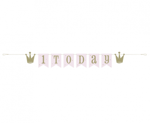 1st Birthday paper garland