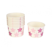 Paper Tubs, Little Star Pink, 8 Pcs.