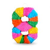 Pinata cipars &quot;8&quot;, izmērs 50x35x7,5 cm