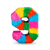 Pinata cipars &quot;9&quot;, izmērs 50x35x7,5 cm