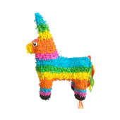 "Rainbow horse" pinata, size 39x13x55 cm