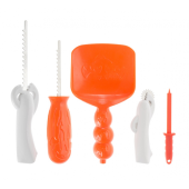 Pumpkin decoration set, 5 elements