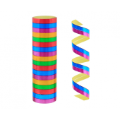 Metallic Rainbow streamers / 100 pcs
