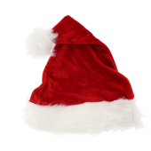 Santa hat, size S, 26x35 cm, velvet